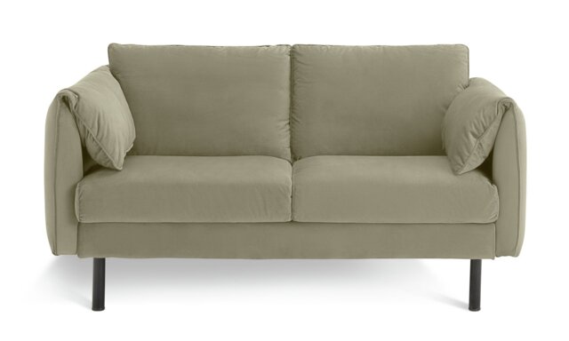 Habitat Bexley Fabric 2 Seater Sofa in a Box - Olive - image 1