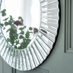 Argos Home Mosaic Frame Round Wall Mirror - 70x70cm - thumbnail 2