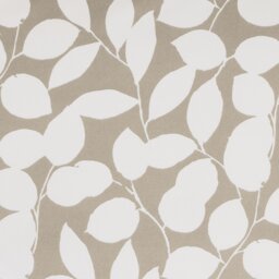 Argos Home Polycotton Floral Leaf Beige Pillowcase - thumbnail 2