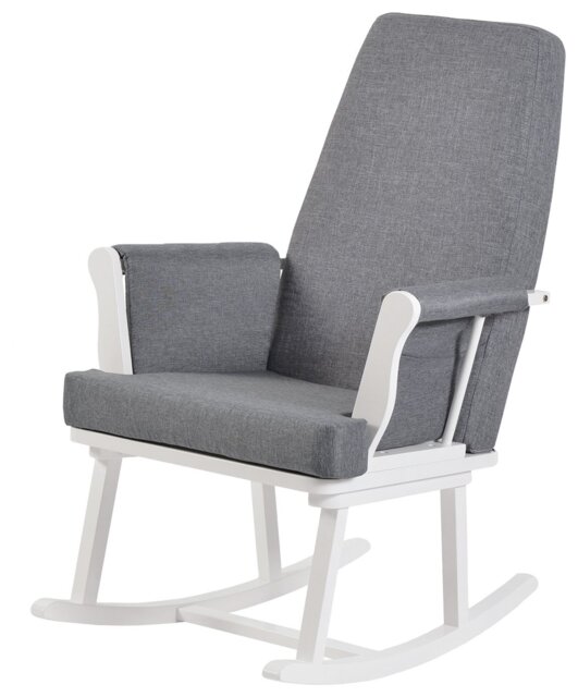 KUB Haldon Rocking Nursing Chair - White - image 1
