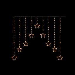 Premier Decorations Warm White Star Christmas Window Lights