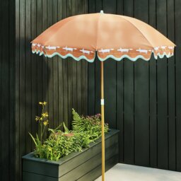 Habitat x Scion 1.6m Garden Parasol - Mr. Fox Print - thumbnail 1