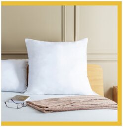 Slumberdown Continental Square Medium Pillow - thumbnail 2