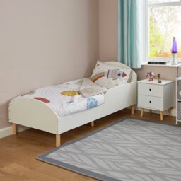Liberty House Toddler Bed - White - thumbnail 1