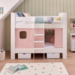 Great Little Trading Company Paddington Bunk Bed - Pink - thumbnail 1