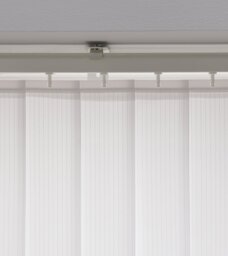 Argos Home White Vertical Blind - 120cm - thumbnail 2
