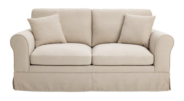 Habitat Tessa Fabric 2 Seater Sofa Bed - Natural