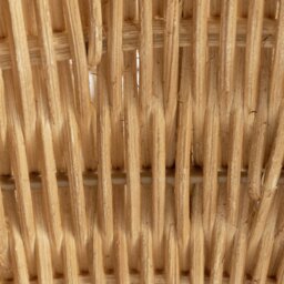 Habitat Rattan Wave Storage Basket - Natural - thumbnail 2