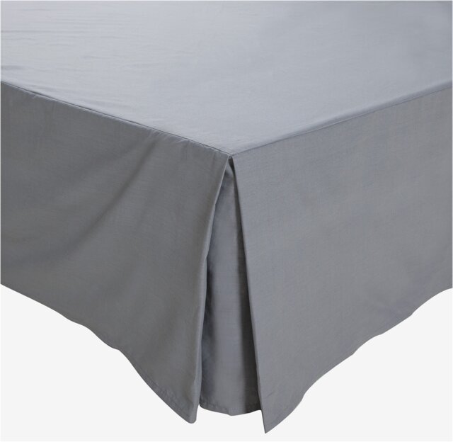 Habitat Easycare Plain Grey Valance - Single - image 1