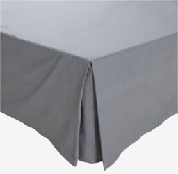 Habitat Easycare Plain Grey Valance - Single - thumbnail 1