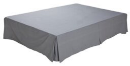 Habitat Easycare Plain Grey Valance - Single - thumbnail 2