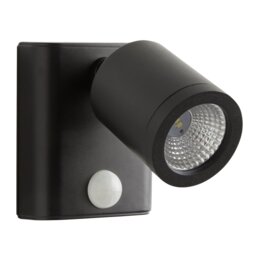 Black Plastic Solar Sensor LED Spot Light - thumbnail 1