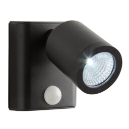 Black Plastic Solar Sensor LED Spot Light - thumbnail 2