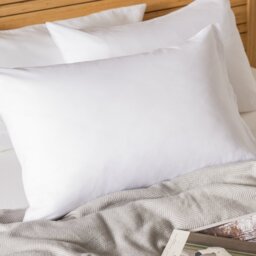 Home Essentials Soft Touch Pillowcase Pair - White - thumbnail 1