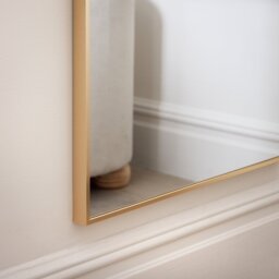 Habitat Gold Effect Full Length Arch Wall Mirror - 150x50cm - thumbnail 2
