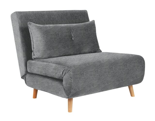 Habitat Roma Single Fabric Chairbed - Grey - image 1