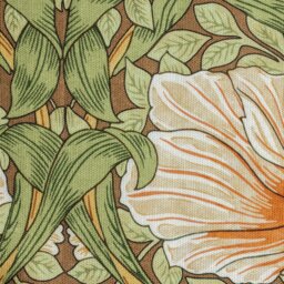 Habitat x Morris & Co. Pimpernel Curtains - Green -117x137cm - thumbnail 2