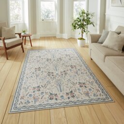 Think Rugs Versailles Blue  Rug - 61x230cm - thumbnail 1