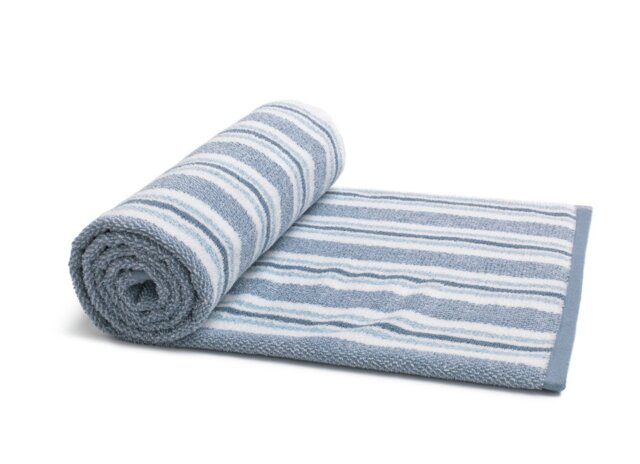 Habitat Coastal Tufted Horizontal Stripe Bath Sheet - image 1
