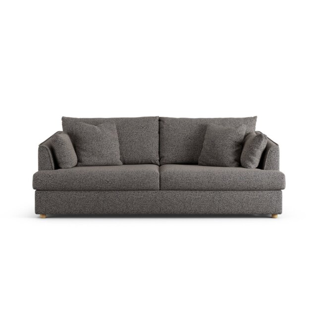 Habitat Holmfirth Fabric 3 Seater Sofa Bed - Charcoal - image 1