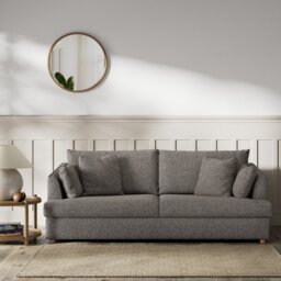 Habitat Holmfirth Fabric 3 Seater Sofa Bed - Charcoal - thumbnail 2