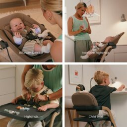 Silver Cross Nest And Nurture Bouncer And Highchair - thumbnail 2