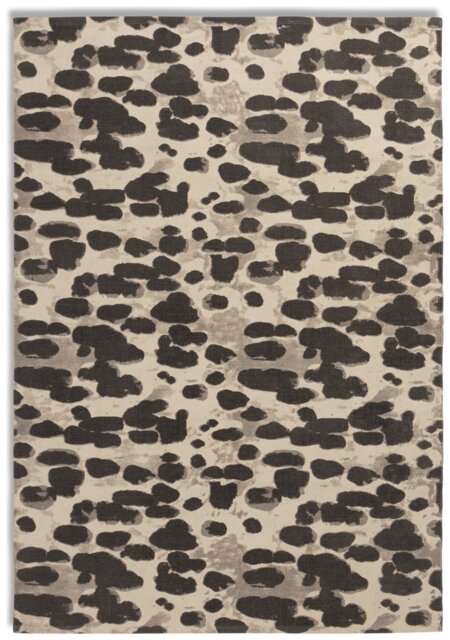 Habitat Bark Print Cotton Flatweave Rug - 120X170cm - image 1