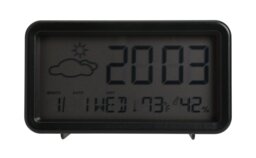 Constant LCD Display Digital Alarm Clock - Black - thumbnail 1