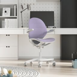 Habitat Mesh Kids Swivel Chair- Purple
