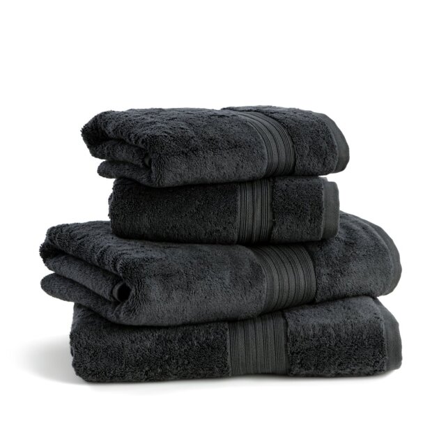 Habitat Egyptian Cotton 4 Piece Towel Bale - Slate Grey - image 1