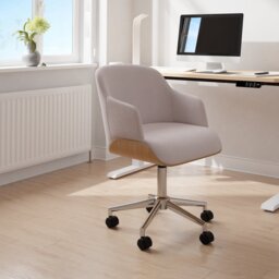 Koble Hedda Fabric Office Chair - Natural - thumbnail 2
