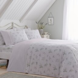 Dreams & Drapes Decorative Chloe Lilac Bedding Set - King - thumbnail 1
