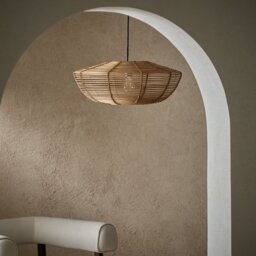 Habitat Mariana Rattan Lampshade - 50cm - thumbnail 2
