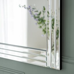 Argos Home Bevelled Full Length Wall Mirror - 90x60cm - thumbnail 2