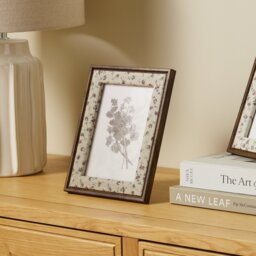 """Argos Home Fabric & Wood Picture Frame - 5x7""""""" - thumbnail 1