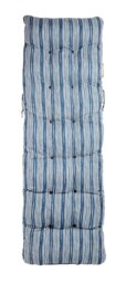 Argos Home Coastal Stripe Garden Relaxer Chair Cushion-Blue