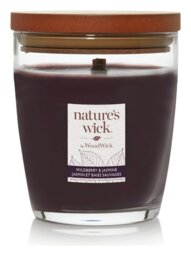 Nature's Wick Singlewick Candle - Wildberry & Jasmine - thumbnail 1