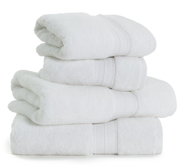 Habitat Lyocell 4 Piece Towel Bale - White - image 1