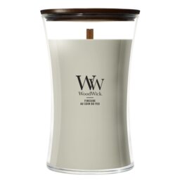 WoodWick Large Hourglass Jar Candle - Fireside