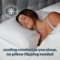 Silentnight Wellbeing Cool Touch Medium Pillow - thumbnail 2