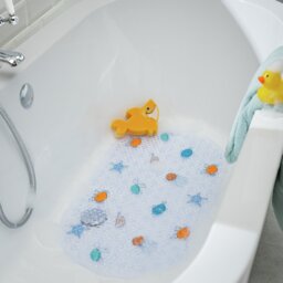 Argos Home Non-Slip Under the Sea Bath Mat - Clear - thumbnail 2