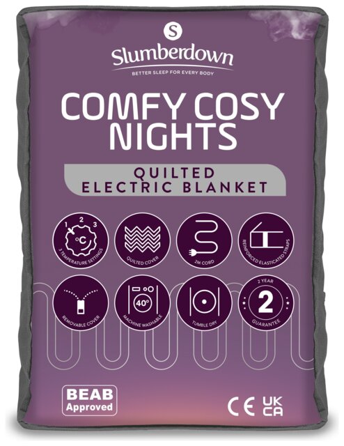 Slumberdown Comfy Cosy Nights Electric Blanket-King - image 1