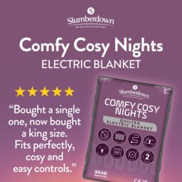 Slumberdown Comfy Cosy Nights Electric Blanket-King - thumbnail 2