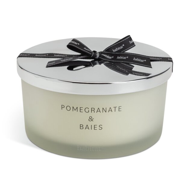 Habitat XL Candle with Lid - Pomegranate & Baies - image 1