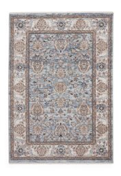 Think Rugs Vintage Blue Short Pile Rug - 120x170cm - thumbnail 2