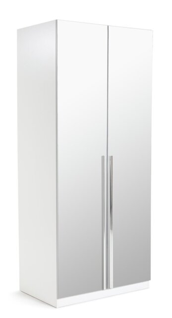 Habitat Munich 2 Door Wardrobe - White - image 1