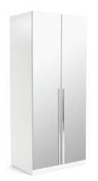 Habitat Munich 2 Door Wardrobe - White - thumbnail 1