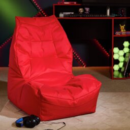 Kaikoo Teen Gaming Bean Bag - Red - thumbnail 1