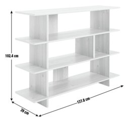 Habitat Raymond Wide Bookcase - Oak - thumbnail 2