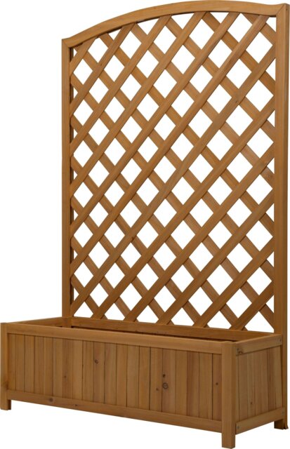 Lattice Wooden Garden Planter - Large - image 1